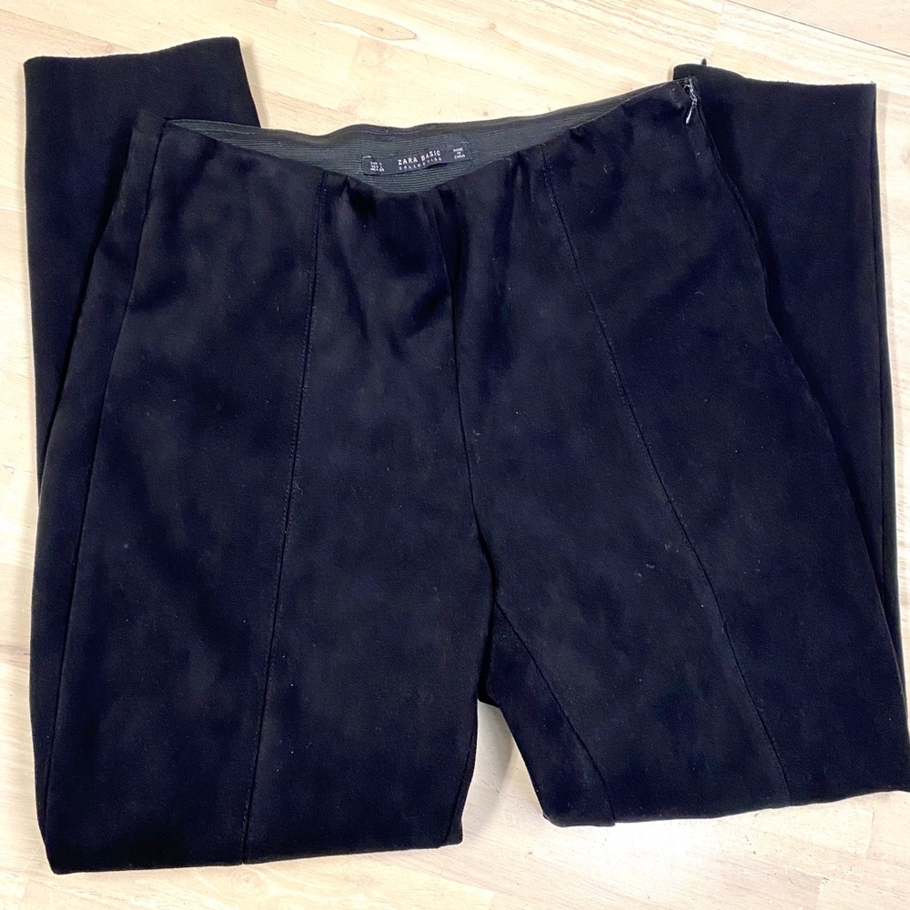 ZARA Faux Suede Pants/Legging